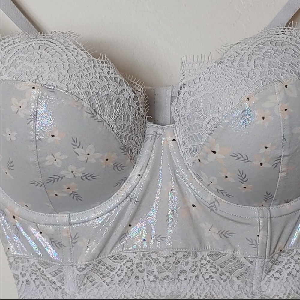 NWOT Dream Angels Longline bustier/bra